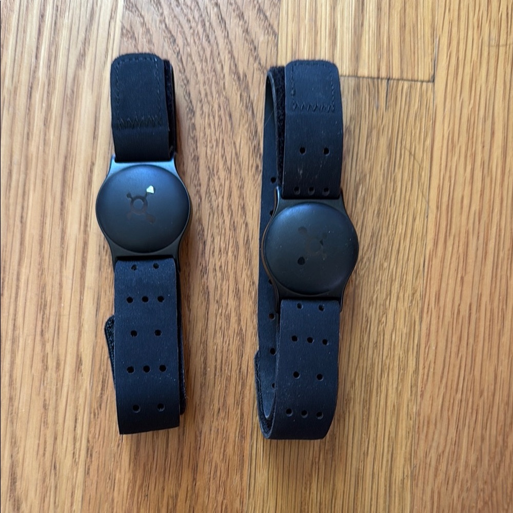2 orangetheory OTBeatburn heart rate monitors